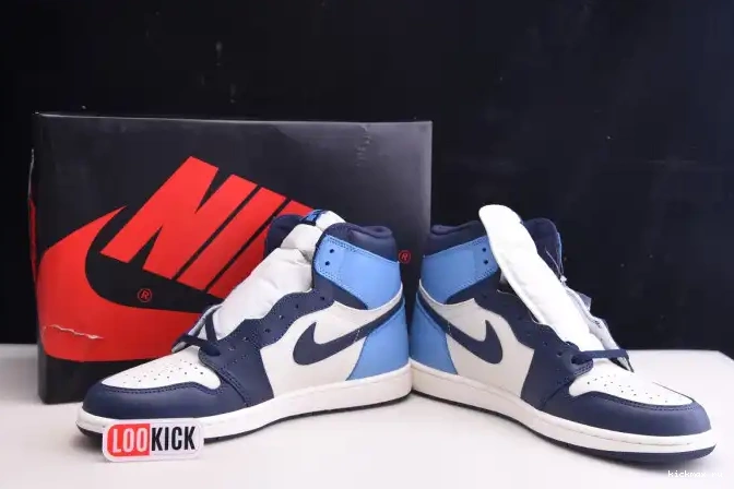 Cheap Kickmax Jordan High 1 Obsidian Retro OG Air 555088-140 0329